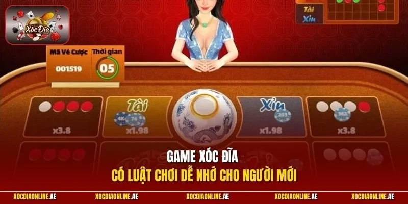 Game xóc đĩa có luật chơi dễ nhớ cho người mới